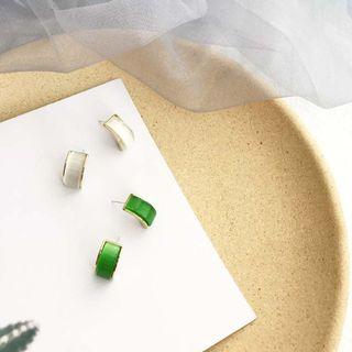 Cat Eye Stone Earring