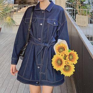 Denim Coat Dress