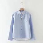 Embroidered Buttoned Shirt