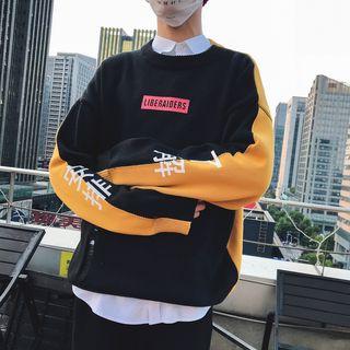 Character Two-tone Sweater