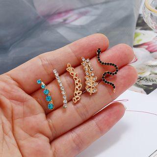 Set : Geometric Earring As Shown In Figure - One Size