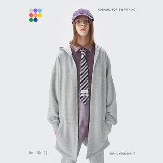 Unisex 330g Open-front Hooded Cape Jacket