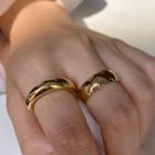 Polished Open Ring E347 - Ring - Gold - One Size