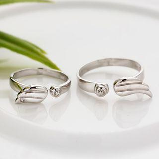 Wings Open Matching Ring