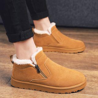 Ankle Zip Snow Boots