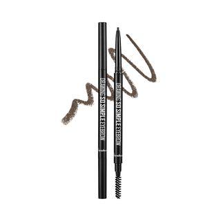 Dipodeur - Drawing So Simple Eyebrow (4 Colors) #04 Gray Brown