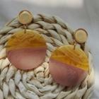 Circle Drop Earrings As Shown In Figure - One Size