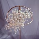 Wedding Faux Pearl Hair Clip Off-white - One Size