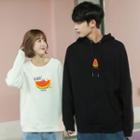 Couple Matching Watermelon Print Hoodie / Pullover