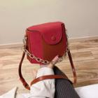 Boxy Faux Leather Bucket Hat
