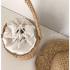 Raffia Bucket Bag