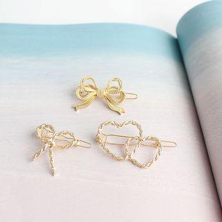 Bow / Heart Hair Clip (various Designs)