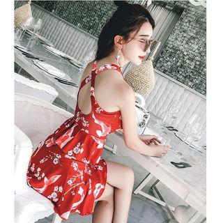 Gold Fish Print Tankini
