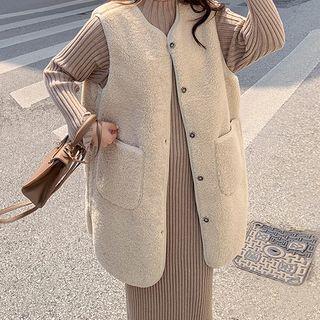 Fleece Vest Jacket