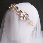 Wedding Rhinestone Flower Headband As Shown In Figure - One Size