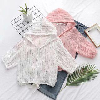 Floral Hood Light Jacket
