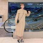 Long Sleeve Peter Pan Collar Shift Dress