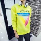 Triangle Print Pullover