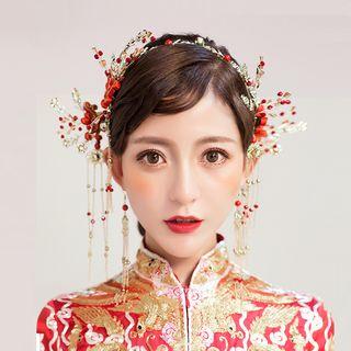 Chinese Wedding Headpiece Set