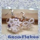 Big And Small Snowflake Earrings