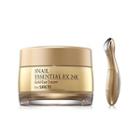The Saem - Snail Essential Ex 24k Gold Eye Cream Set: Cream 30ml + Facial Massage Applicator 1pc