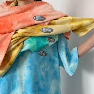 Tie-dyed Oversized Short Sleeve T-shirt