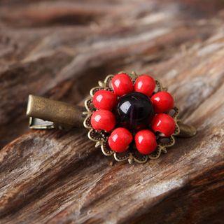 Bead Hair Clip As Shown In Figure - One Size
