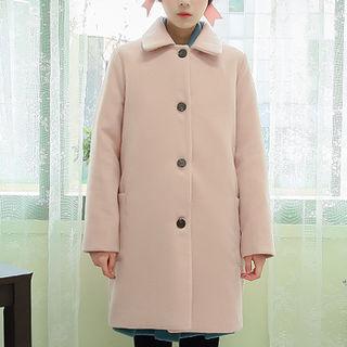 Pocket-side Winter Mac Coat