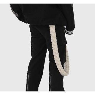 Woven Pants Chain Off-white - One Size