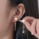 Sakura Sterling Silver Cuff Earring