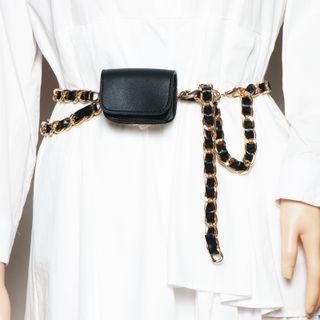 Chain Pouch Belt