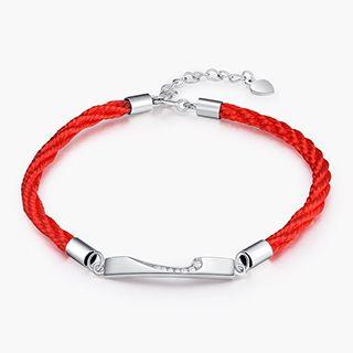 Rhinestone Couple Bracelet