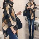 Plaid Toggle Cape