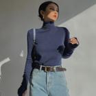 Turtleneck Wool Warmer Top