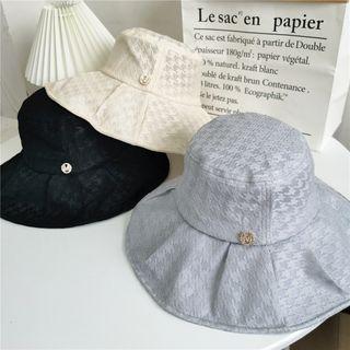 Rhinestone Letter Sun Hat