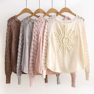 Lace Knit Pullover