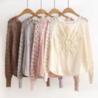 Lace Knit Pullover