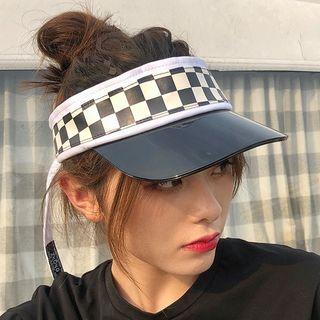 Checker Sun Visor