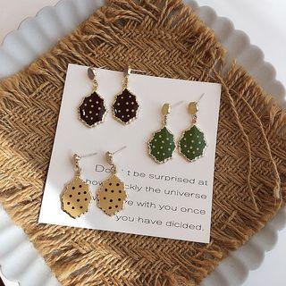 Dotted Drop Earring