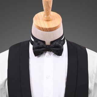 Checked Bow Tie