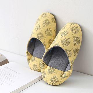 Cotton Pattern Slipper