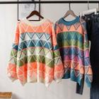 Triangle Jacquard Sweater