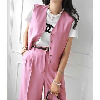 Pastel Formal Waistcoat Vest