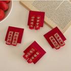 Chinese New Year Letter Embroidered Hair Clip ( Various Designs )