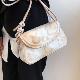 Tie Dye Flap Hobo Bag