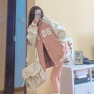 Number Print Jacket