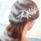 Wedding Crystal Flower Hair Comb