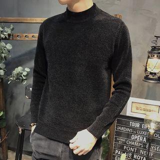 High-neck / Mock-neck / Round Neck Plain Sweater