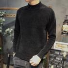 High-neck / Mock-neck / Round Neck Plain Sweater