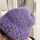 Purple Knit Hat